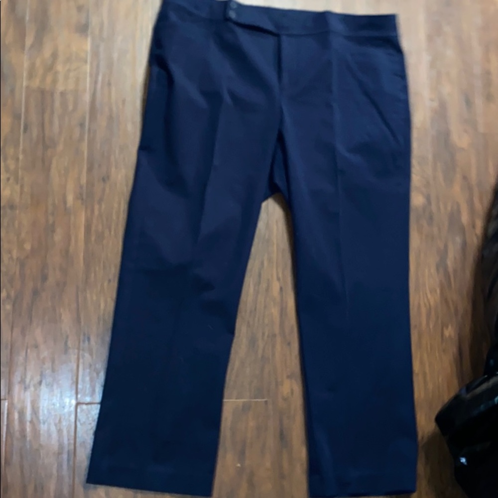 Chaps 18W navy blue jeans